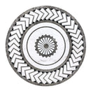 Boreas Multi Finish Round Marble Medallions 36x36