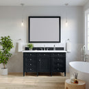 James Martin Brittany 60" Single Bathroom Vanity, Black Onyx