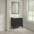 James Martin Myrrin 30" Single Bathroom Vanity, Carbon Oak