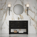 James Martin Lucian 48" Single Bathroom Vanity, Carbon Oak