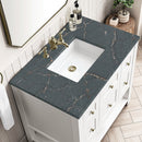 James Martin Breckenridge 36" Single Bathroom Vanity, Bright White