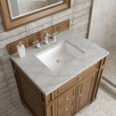 James Martin Bristol 30" Single Bathroom Vanity, Saddle Brown