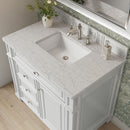 James Martin Bristol 36" Single Bathroom Vanity, Bright White