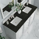 James Martin Bristol 60" Double Bathroom Vanity, Bright White