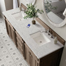 James Martin Bristol 72" Double Bathroom Vanity, Whitewashed Walnut