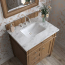 James Martin Brittany 30" Single Bathroom Vanity, Saddle Brown