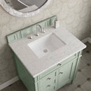 James Martin Brittany 30" Single Bathroom Vanity, Sage Green