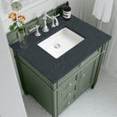 James Martin Brittany 30" Single Bathroom Vanity, Smokey Celadon