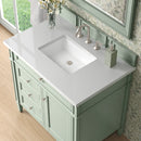 James Martin Brittany 36" Single Bathroom Vanity, Sage Green