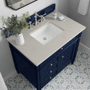 James Martin Brittany 36" Single Bathroom Vanity, Victory Blue