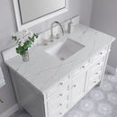 James Martin Brittany 48" Single Bathroom Vanity, Bright White