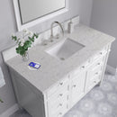 James Martin Brittany 48" Single Bathroom Vanity, Bright White