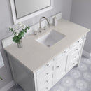 James Martin Brittany 48" Single Bathroom Vanity, Bright White