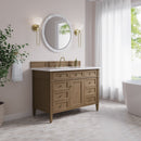 James Martin Brittany 48" Single Bathroom Vanity, Pecan