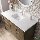 James Martin Brittany 48" Single Bathroom Vanity, Saddle Brown