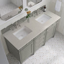 James Martin Brittany 60" Double Bathroom Vanity, Urban Gray