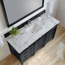 James Martin Brittany 60" Single Bathroom Vanity, Black Onyx