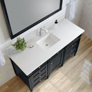 James Martin Brittany 60" Single Bathroom Vanity, Black Onyx