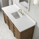 James Martin Brittany 60" Single Bathroom Vanity, Pecan