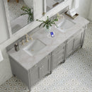 James Martin Brittany 72" Double Bathroom Vanity, Urban Gray