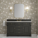 James Martin Brookfield 60" Single Bathroom Vanity, Black Onyx