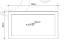 Troia Travertine Sink 27.5"