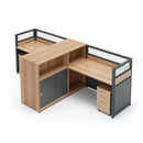 Orlian · L-Shaped Cubicle Workstation
