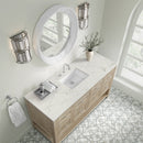 James Martin Breckenridge 60" Single Bathroom Vanity, Whitewashed Oak