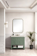 James Martin Breckenridge 36" Single Bathroom Vanity, Smokey Celadon