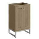 James Martin Chianti 20" Floating Single Bathroom Vanity, Walnut Whisper