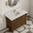 James Martin Brookfield 48" Single Bathroom Vanity, Honey Oak