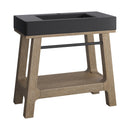 James Martin Auburn 36" Single Console Vanity, Weathered Timber
