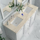 James Martin Bristol 60" Double Bathroom Vanity, Bright White