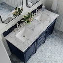 James Martin Brittany 60" Double Bathroom Vanity, Victory Blue