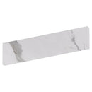Calacatta Bright Matte Bullnose Marble Look Porcelain Base 4x24