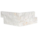 Calacatta Miele Wall Decos Corner Marble Accent Tiles 6x12