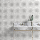 Calacatta T Honed Basket Weave Marble Mosaics 12x12