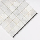 Calacatta T Honed 2x2 Marble Mosaics 12x12