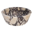 Calacatta Viola Natural Stone Marble Round Vessel Sink 16