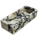 Calacatta Viola Marble Wall Mount Bathroom Sink 12 X 20 Inches Rectangular