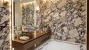 Handcrafted Calacatta Viola Marble Wall Mounted Sink 12x18