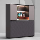 Lisse · Office Shelves w/ Integrated Lighting & Storage Cabinets