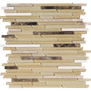 Candy Gloss Liner Blend Glass Mosaics 12x12