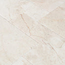 cappuccino marble tile pattern set brushed chiseled 15002172 angle closeup