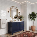 Carrara Grosvenor Nayv Blue Bathroom Vanities 37x22