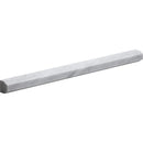 Carrara T Honed Pencil Liner Marble Moldings 1/2x12