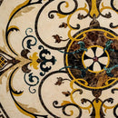Cassina Multi Finish Round Marble Medallions 48x48