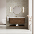 James Martin Allamari 48" Floating Single Bathroom Vanity, Sable