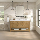 James Martin Breckenridge 60" Single Bathroom Vanity, Light Natural Oak