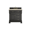 James Martin Brookfield 36" Single Bathroom Vanity, Black Onyx